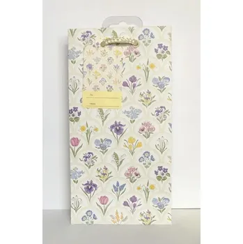 Dárková taška Taška dárková Piccolo matt 21 x 11 x 6,5cm TP - motiv jarních květin