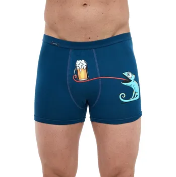 Boxerky Pánské boxerky CORNETTE TATTOO 280/248 LEON mořský XXL 0