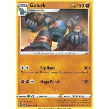 Volný čas Pokémon BRS 083/172 Golurk - Brilliant Stars Stav: Near Mint, Verze: NORMAL