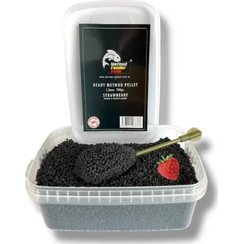 Method Feeder Fans Pelety Ready Method 700 g 1,5 mm - Jahoda