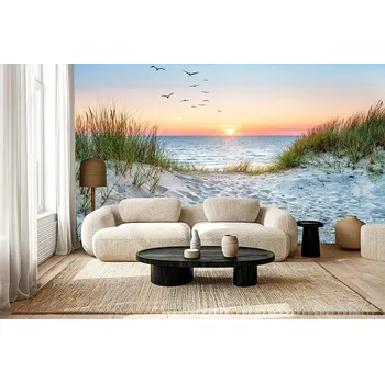 Fototapeta Fototapeta na zeď - Pláž při západu slunce Typ: Vliesová