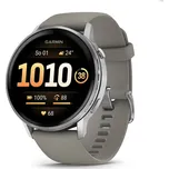 Venu 4 45 mm | Silver / Silver Gray silikonový řemínek Silver / Silver Gray + dárek