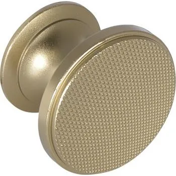 Nábytkové kování Knopka Aker, o 35 mm, hloubka 25 mm, hliník mosaz, mat, eloxovaný