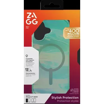 Pouzdro na mobilní telefon ZAGG Ochranný kryt Milan Snap Apple 17 Iridescent Oil Slick