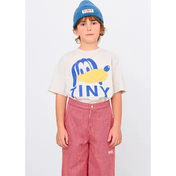 Chlapecké tričko Dětské tričko Tinycottons TINY DOG GRAPHIC TEE AW25.311 béžová 01X, vel. 104