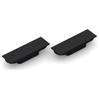 Magnet na dveře Magnotica Pro SE, 73 x 22 mm, obdél krycí uzávěr, zamak černý