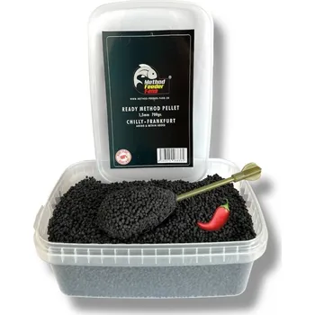 Method Feeder Fans Pelety Ready Method 700 g 1,5 mm - Chilli Frankfurt
