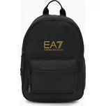 Dětský městský batoh EA7 Emporio Armani Train Core 6 l black / gold logo black gold logo