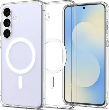 Náhradní kryt pro mobilní telefon Kryt Spigen Ultra Hybrid Mag Magsafe Samsung Galaxy S25 FE Clear/White