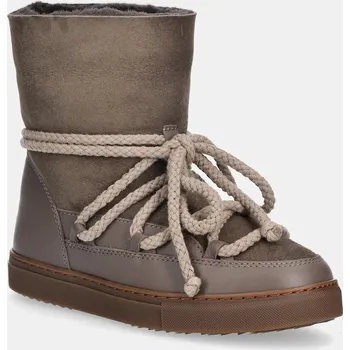 Dívčí sněhule Dětské kožené sněhule Inuikii CLASSIC HIGH 3001.002.0032 hnědá 84X, EUR 37