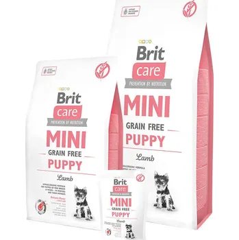 Krmivo pro psa Brit Care Dog Mini Grain Free Puppy Lamb 7kg #gift