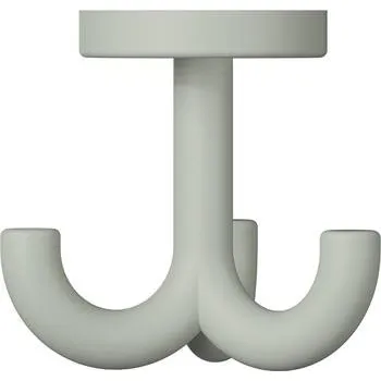 Věšák Trojitý otočný věšák HEWI 477.90B050, v.70mm, polyamid kamenně šedý mat