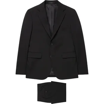 Pánské sako GAUDI Elegant Black oblek XL Černá