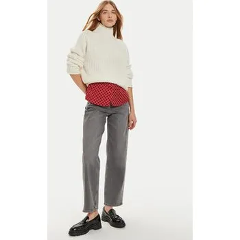 Oblečení a móda Tommy Hilfiger Jeansy WW0WW42795 Šedá Straight Fit 33_30