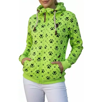 Dámská mikina Dámská mikina neonově zelená