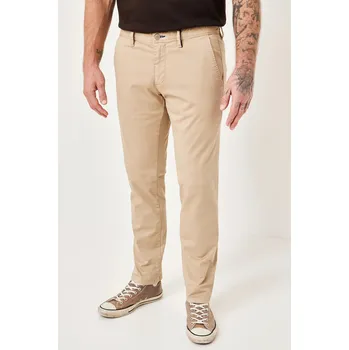 Pánské prodloužené kalhoty Chino Jasper beige velikost: 38, délka: "38"