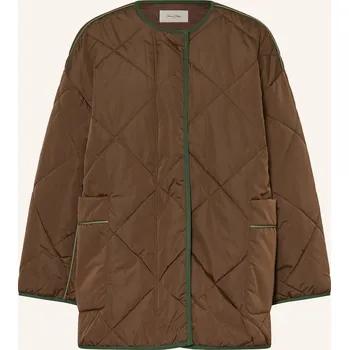 Dámská vesta American Vintage Dámská Prošívaná Bunda, hnědá, 36