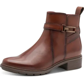 Dámské kozačky Tamaris Dámská kotníková obuv TAMARIS 25391-45-348 hnědá W5 41