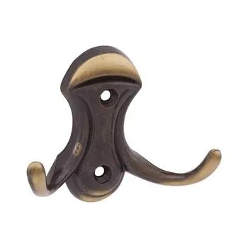 Věšák Věšák na kabát Valentino šířka 83 mm, výška 65 mm, tlak. litý zinek patinovaný