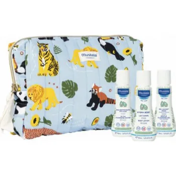 Kosmetická taška Mustela Kosmetická taštička se 3 miniaturami SET