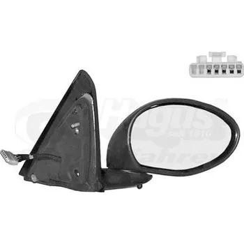 Auto zrcátko Vnější zpětné zrcátko VAN WEZEL 0147818