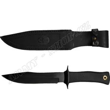 Replika zbraně Dýka - MUELA - 30cm (Kvalitní dýka od Španělské Fa " MUELA " s praktickým, černým, koženým, prošívaným pouzdrem.)