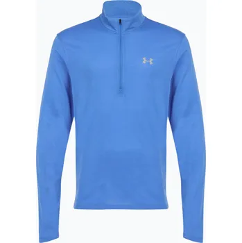 Pánská móda Pánská běžecká mikina Under Armour Launch 1/4 Zip blue atlantis/reflective