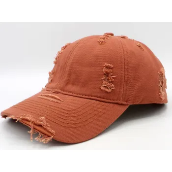 Kšiltovka Fiebig - Headwear since 1903 Zrzavá kšiltovka z bavlny - Baseball Cap Vintage Velikost: Unisize (S-XL)