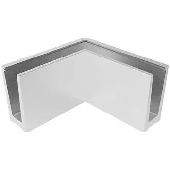 ECONOMY venkovní roh pro podlahové profily 0008, hliník stříbrně eloxovaný