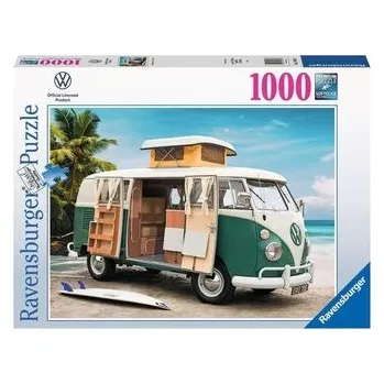 Puzzle Ravensburger Puzzle Obytný vůz Volkswagen T1 1000 dílků