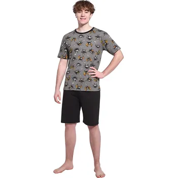 Chlapecké pyžamo Pyžamo pro mládež CORNETTE 133/53 BAT šedá L/182 0