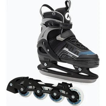 Kolečkové brusle ATTABO Bladeroll - Dětské - Černá/Modrá