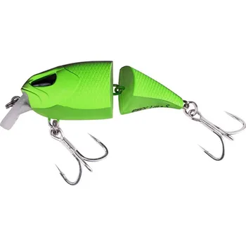 Umělá nástraha Wobler Zeck Cat Pointer 8 cm Acid Green UV