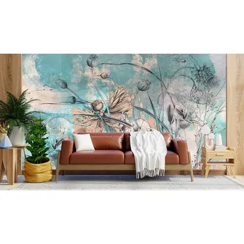 Fototapeta Fototapeta na zeď - Poetika lučních květů Typ: Vliesová