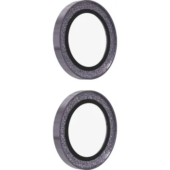 ZAGG Ochranná čočka Premium pro Apple 17/16/16+ - fialová třpytka