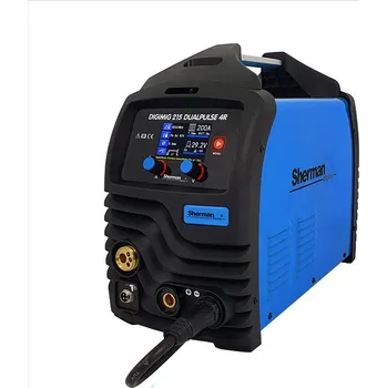 Svářečka Sherman MG7812621 DIGIMIG 215 DUALPULSE invertorový svařovací stroj 230V 200A/60% IGBT, 2R, 2T/4