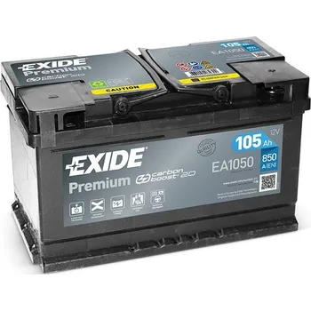 Auto-moto baterie EXIDE Premium 105Ah, 12V, EA1050 - UAMK instalace do vozu