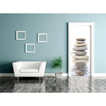 Fototapeta Samolepící fototapeta na dveře - Oblázky