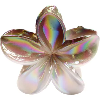 Květinový skřipec s perletí Barva: hnědá