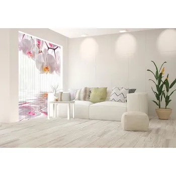 Žaluzie Vertikální fotožaluzie - Orchidej bílá Látka: Klasická