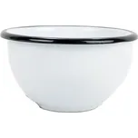 Novomoskovskaya posuda Smaltovaná miska ø 11 cm - 0.35 l bílá