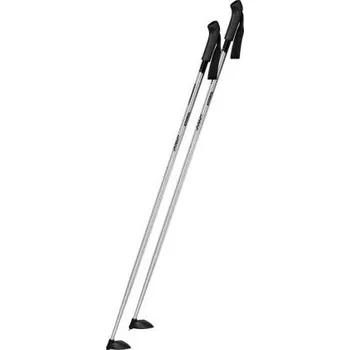 Běžkařská hole Komperdell Nordic Classic 2025/26 hole 140 cm - stříbrná + DÁREK