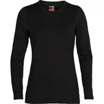 Icebreaker Dámské termo tričko s dlouhým rukávem 260 Tech, černá