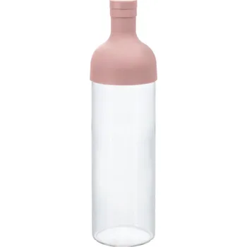 Láhev Hario láhev na ledový čaj starorůžová