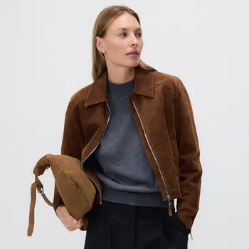 Dámský svetr Reserved - Svetr se sklady na ramenou - tmavě šedá - 032GH-90M - 032GH-90M-M