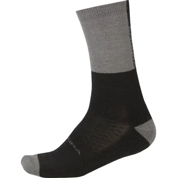 Pánské ponožky Endura Merino WNTR Sock BaaBaa - Black - L-XL - 2025