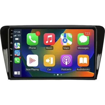 Autorádio OSSURET 8GB Autorádio Škoda Octavia 3, CarPlay, Android Auto, Bluetooth, GPS, Handsfree 8 + 64 GB