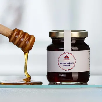 Včelařství Domovina – Medovicový med dubový – 180 g
