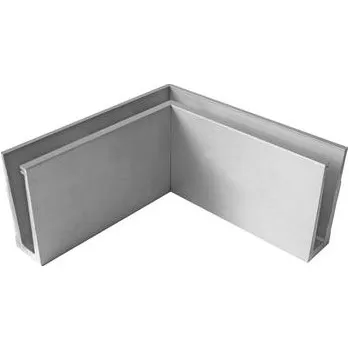 ECONOMY vnitřní roh pro podlahové profily 0004, efekt nerez