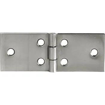 pant Závěs stolu dle DIN 7957 T široký 28 x 80 mm, nerezová ocel